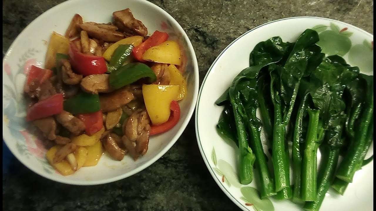 Eazy Cooking,Masak Super Gampang,Kailan Rebus,Chicken Meat & Paprika