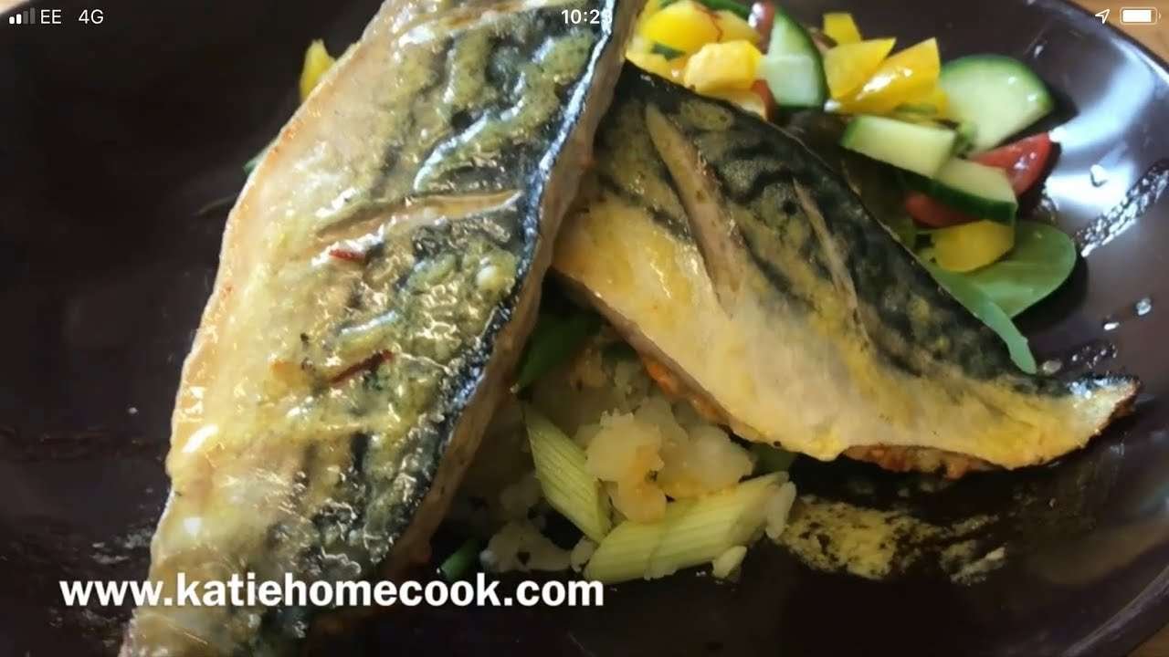 Paprika & Garlic Mackerel Recipe, quick and simple!