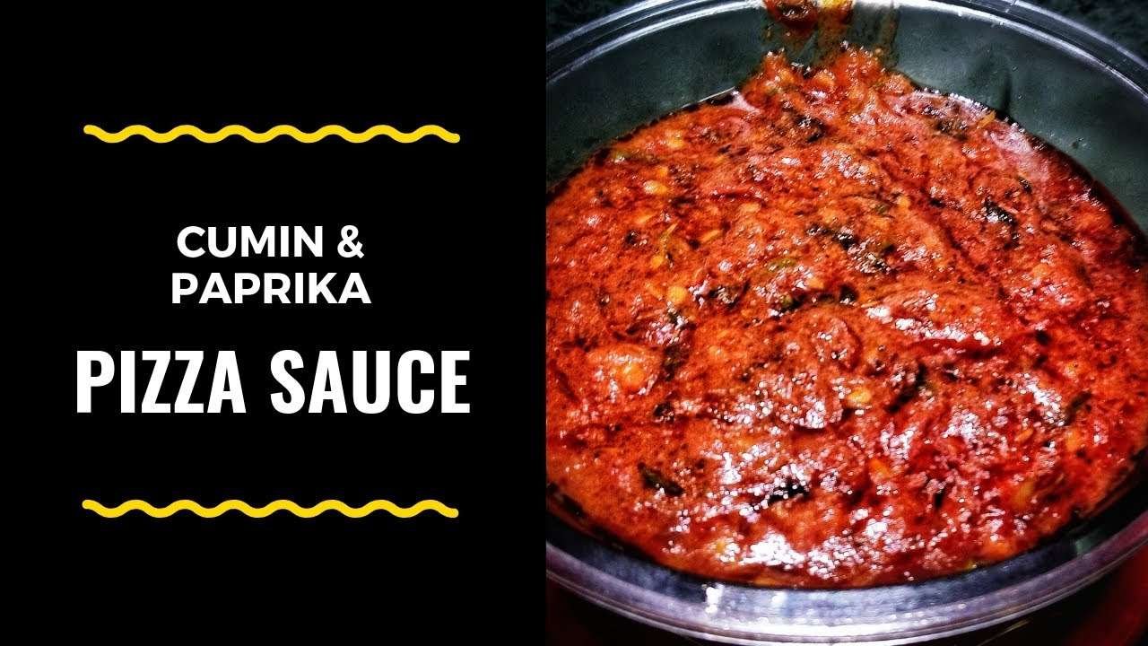 How to make Cumin & Paprika Pizza Sauce Recipe | Homemade Pizza sauce recipe | पिज्जा सॉस रेसिपी