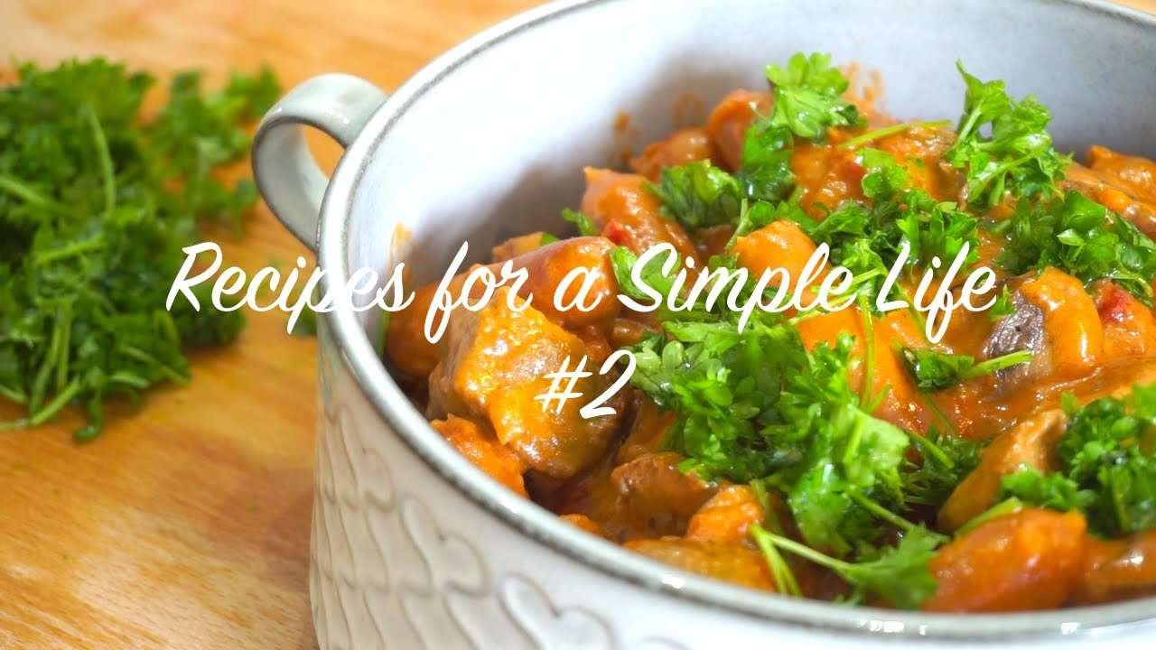 Recipes for a Simple Life #2: Mørbradgryde | Pork in Paprika and Cream Sauce | Hygge Living
