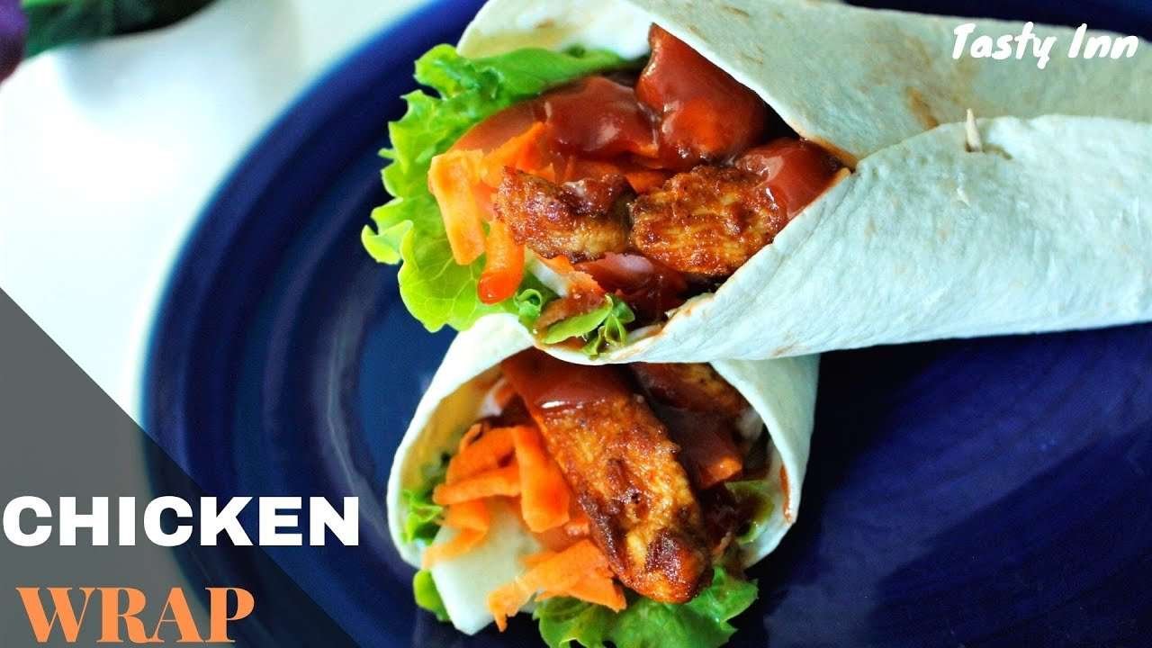 Perfect Chicken Wrap Recipe |KFC Style Chicken Wrap |The Best Tortilla Chicken Wrap