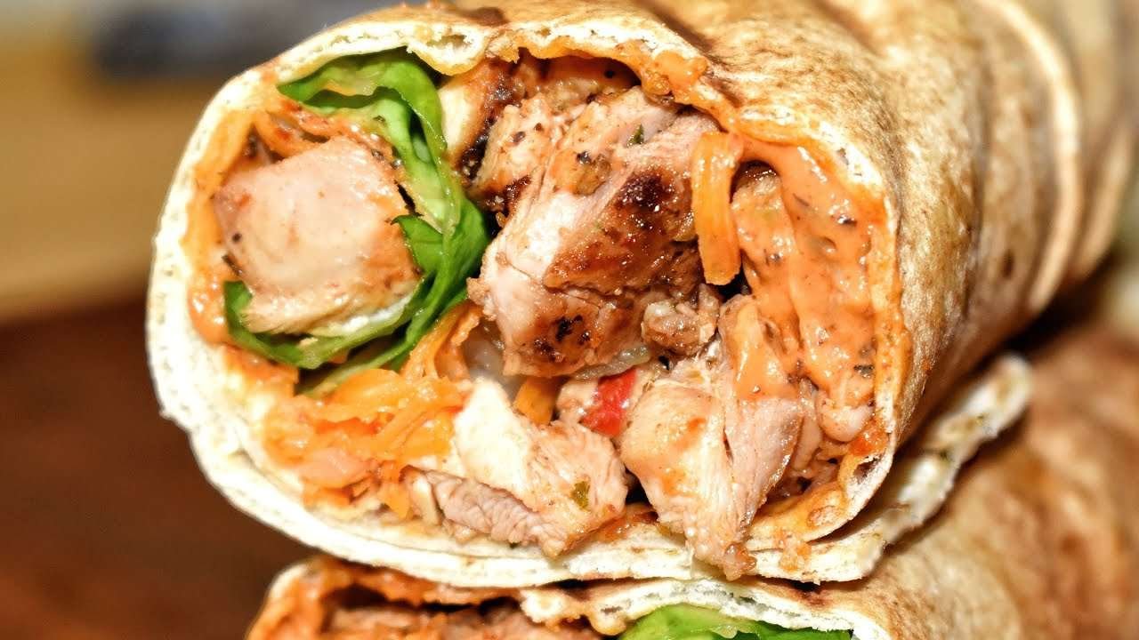 Grilled Chicken Kebab With Secret Sauce/Will Be Your Best Sandwich كباب الدجاج