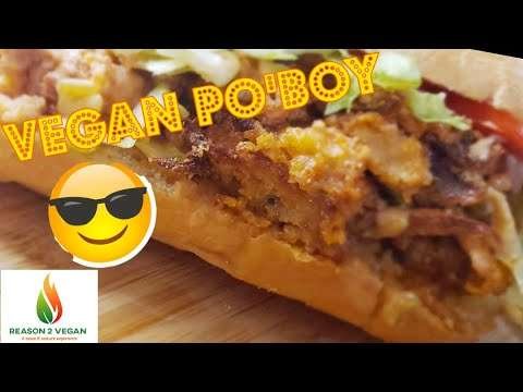 Vegan Po' boy Sandwich
