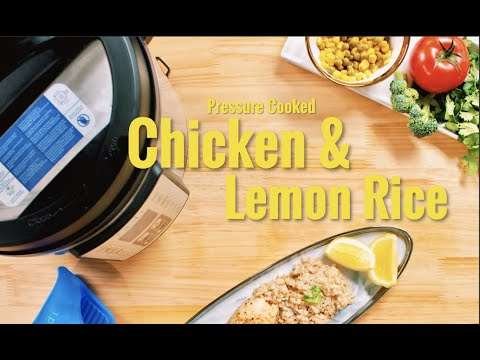 Pressure Cooker/"Instant Pot" | Make 2 Dishes at Once!!! (Chicken & Lemon Rice) by Yedi Houseware