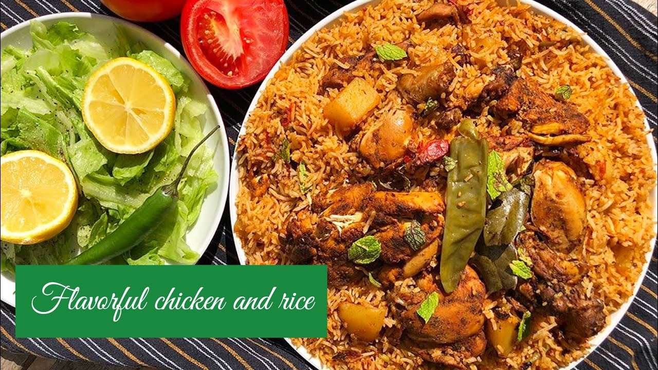 Rice with chicken recipe