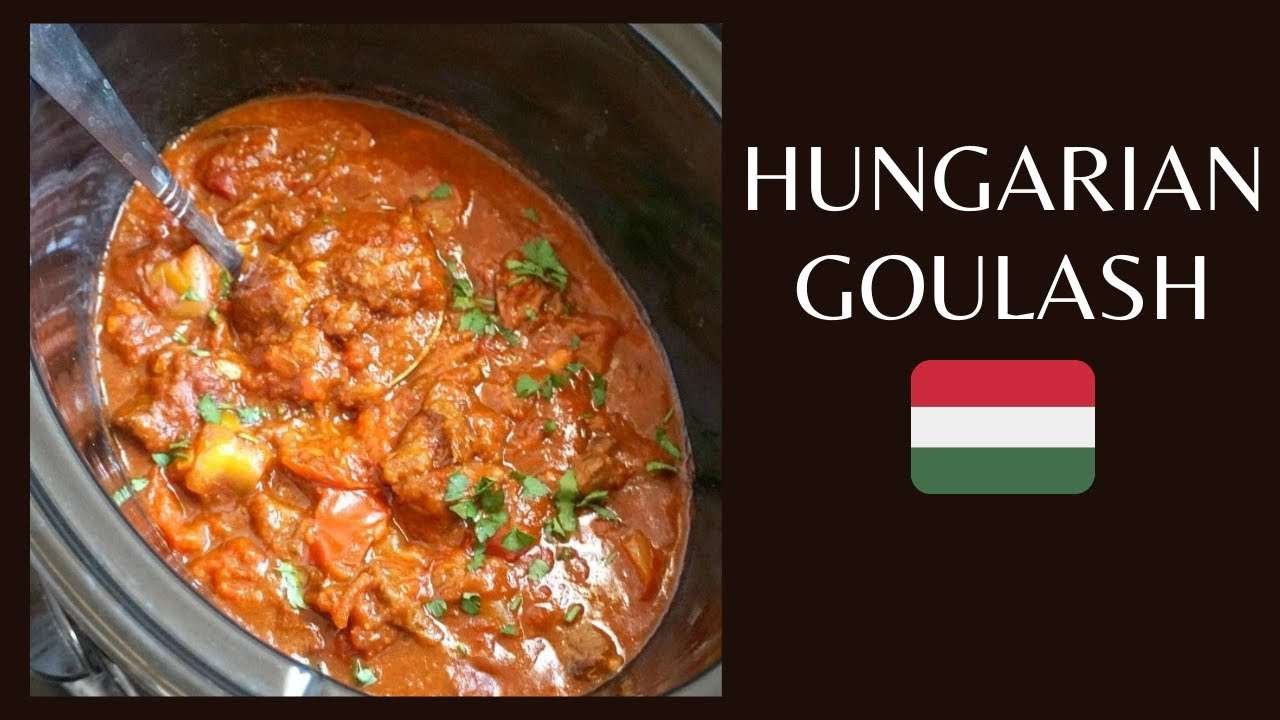 Slow Cooker Hungarian Goulash | Crock Pot Beef Goulash :)