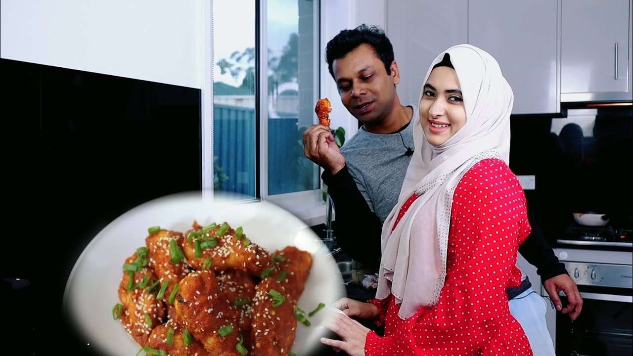 My First Video With Baffalo Chicken Wings Recipe