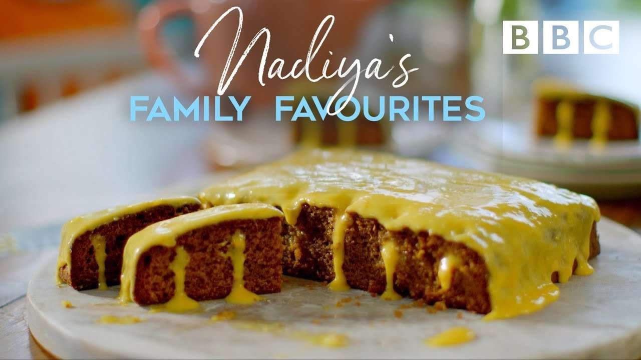 Orange & Coffee Poke Cake | Nadiya's Family Favourites – BBC