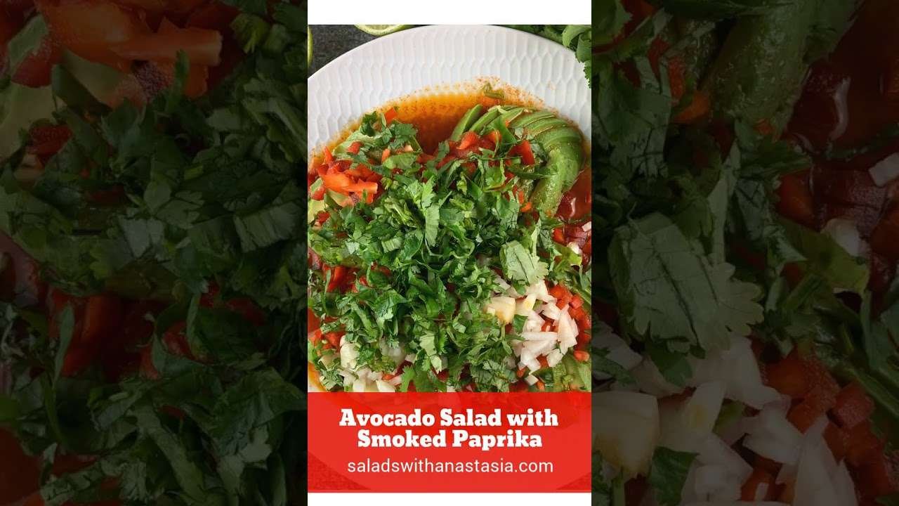 Avocado Salad with Smoked Paprika