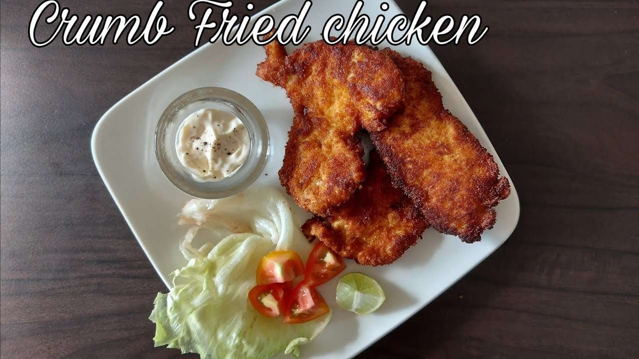 Crumb Fried Chicken ||easy recipe || tasty 😋