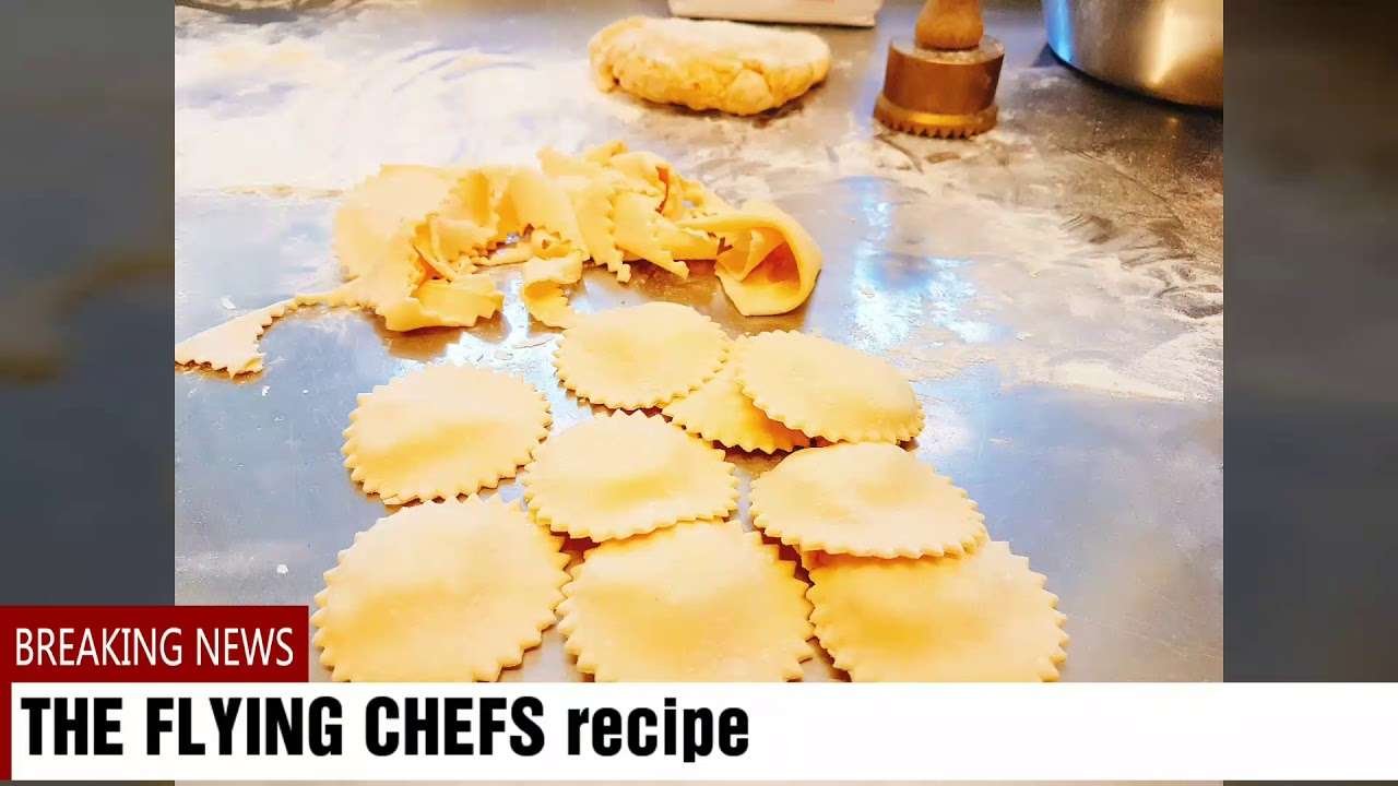 Cooking paprika ravioli honeymoonchef of prince William and Kate #theflyingchefs #recipes #food #coo