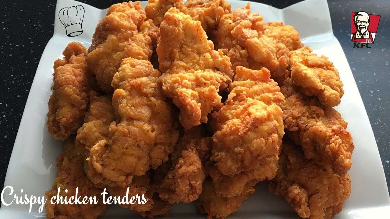 CRISPY CHICKEN TENDERS  – RECETTE DÉLICIEUSE