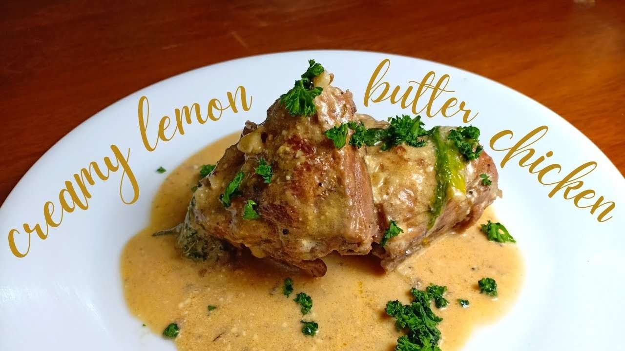 Creamy Lemon Butter Chicken (feeling chef)