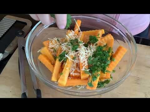 Parmesan Garlic Squash Fries from You Can Have It!
