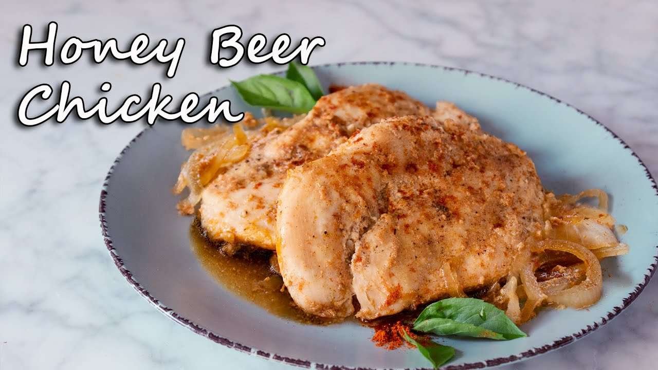 Best Honey Beer Chicken Recipe / أفضل طريقة لتحضير الدجاج بالعسل و البيرة
