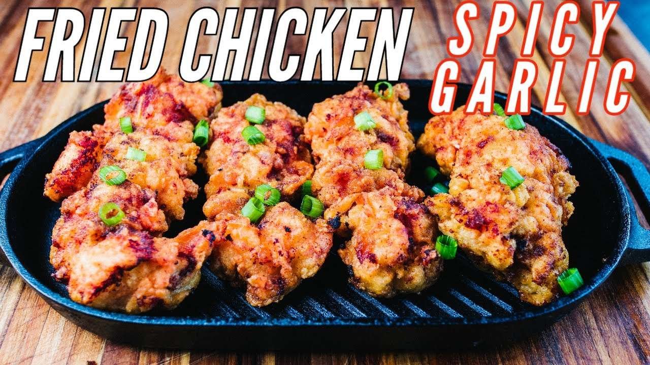 How to Make Spicy Garlic Fried Chicken