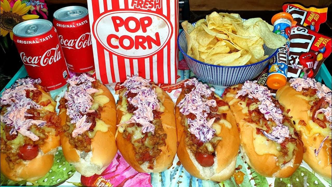 The Ultimate Chili Dogs for Movie Night