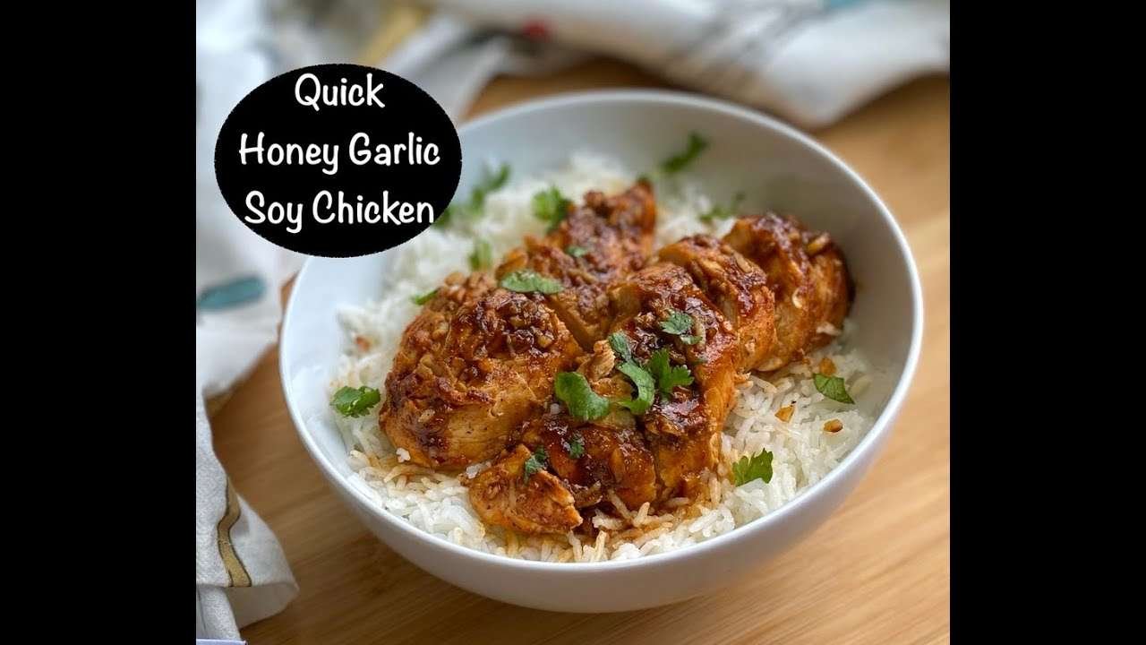 Quick Honey Garlic Soy Chicken Recipe ready in 15 Minutes | Easy Dinner Recipe |Quick Chicken Recipe