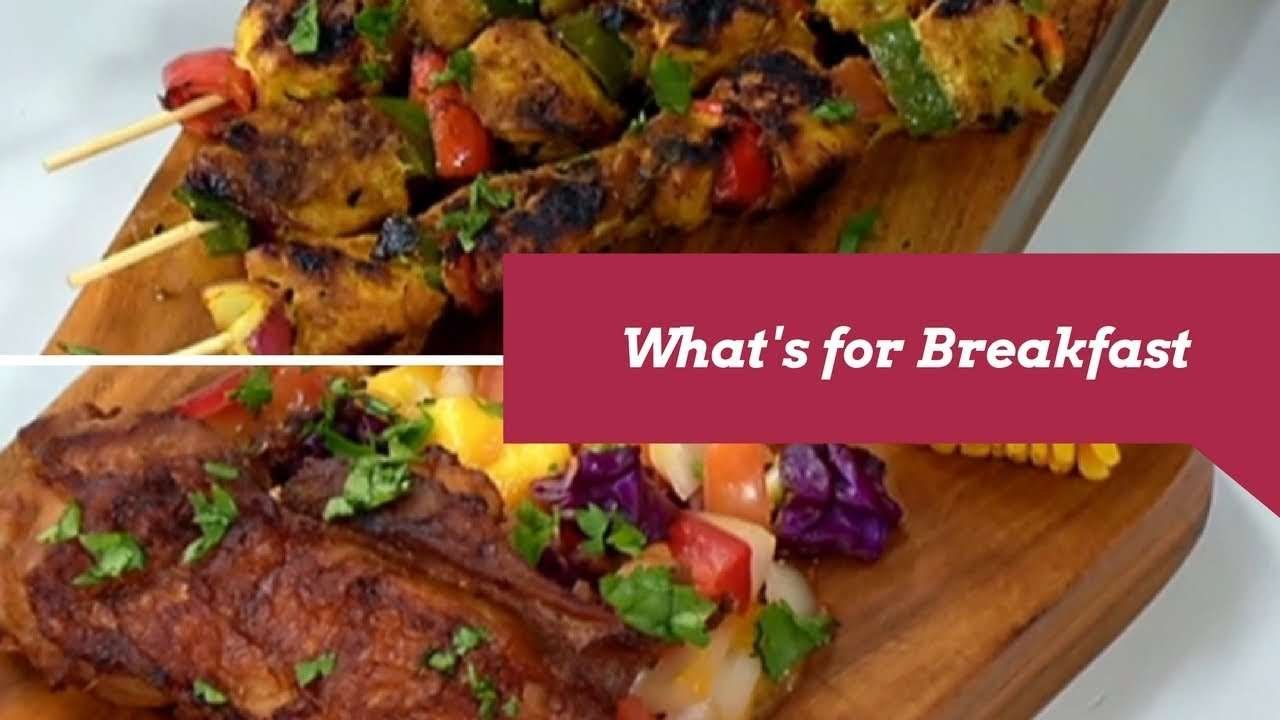 Paprika Chicken with Spanish Rice Pilaf; Chicken State Kebabs With Pineapple Slaw