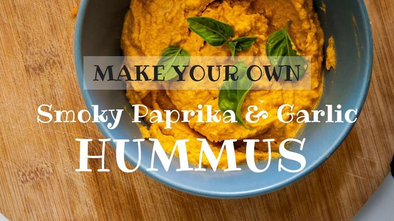 MAKE YOUR OWN: Smoky Paprika & Garlic Hummus