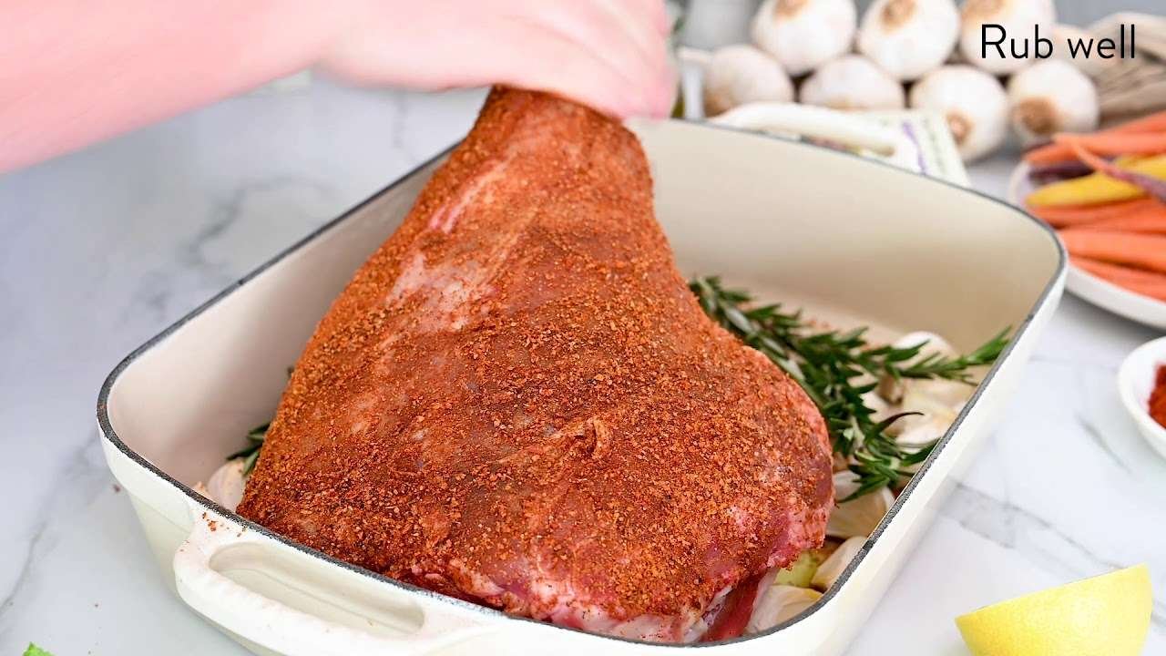 Roast Lamb & Paprika Potatoes