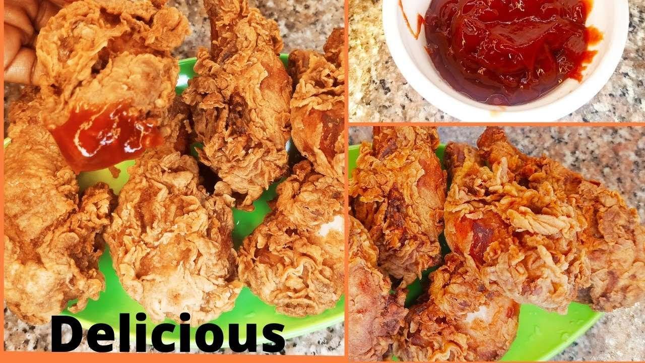 KFC style Fried Chicken Recipe. How to make KFC chicken at home. KFC chicken Recipe. Fried chicken.