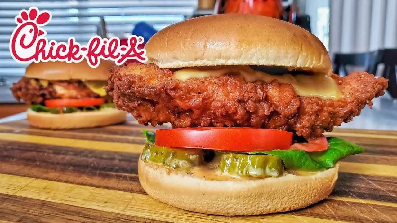 Chick fil A Spicy Chicken Sandwich Recipe   Copycat Recipe HD