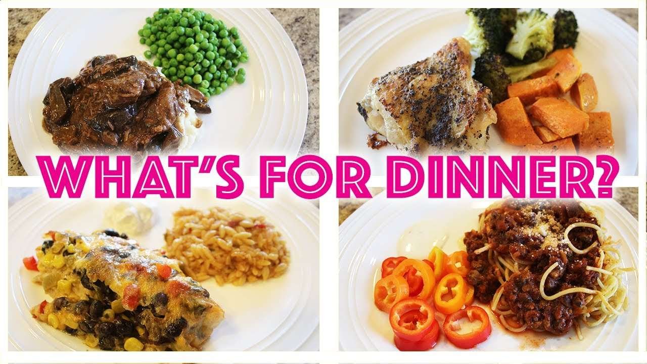 WHAT'S FOR DINNER? | | SIMPLE & EASY DINNER IDEAS AND RECIPES | | AFFORDABLE DINNERS 2020 | |