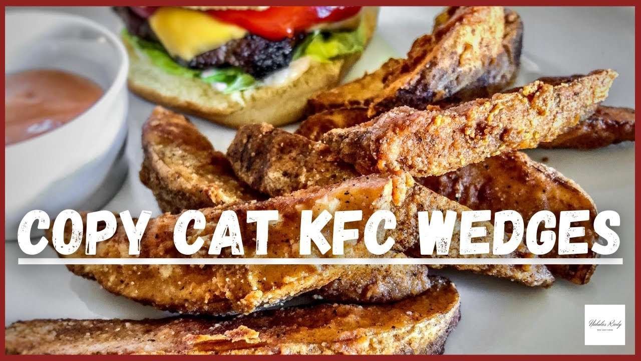 HOW TO MAKE EASY COPYCAT KFC POTATO WEDGES