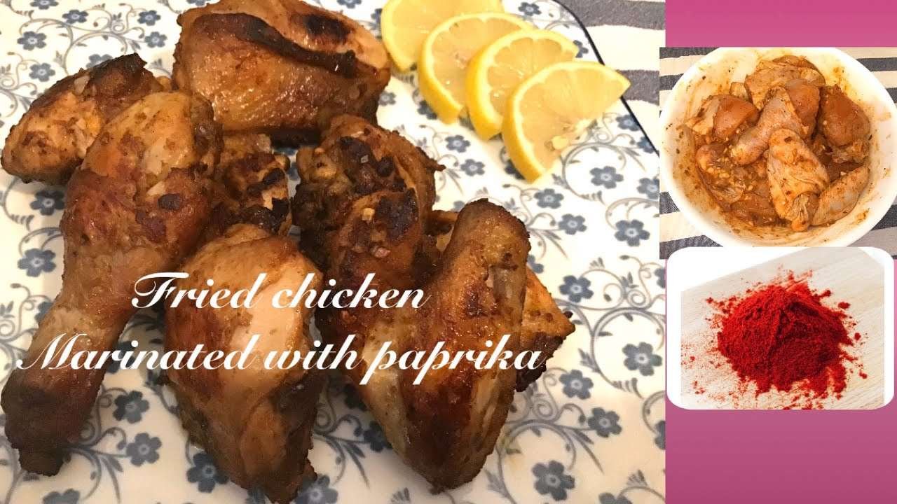 #14 Fried chicken marinated with paprika!