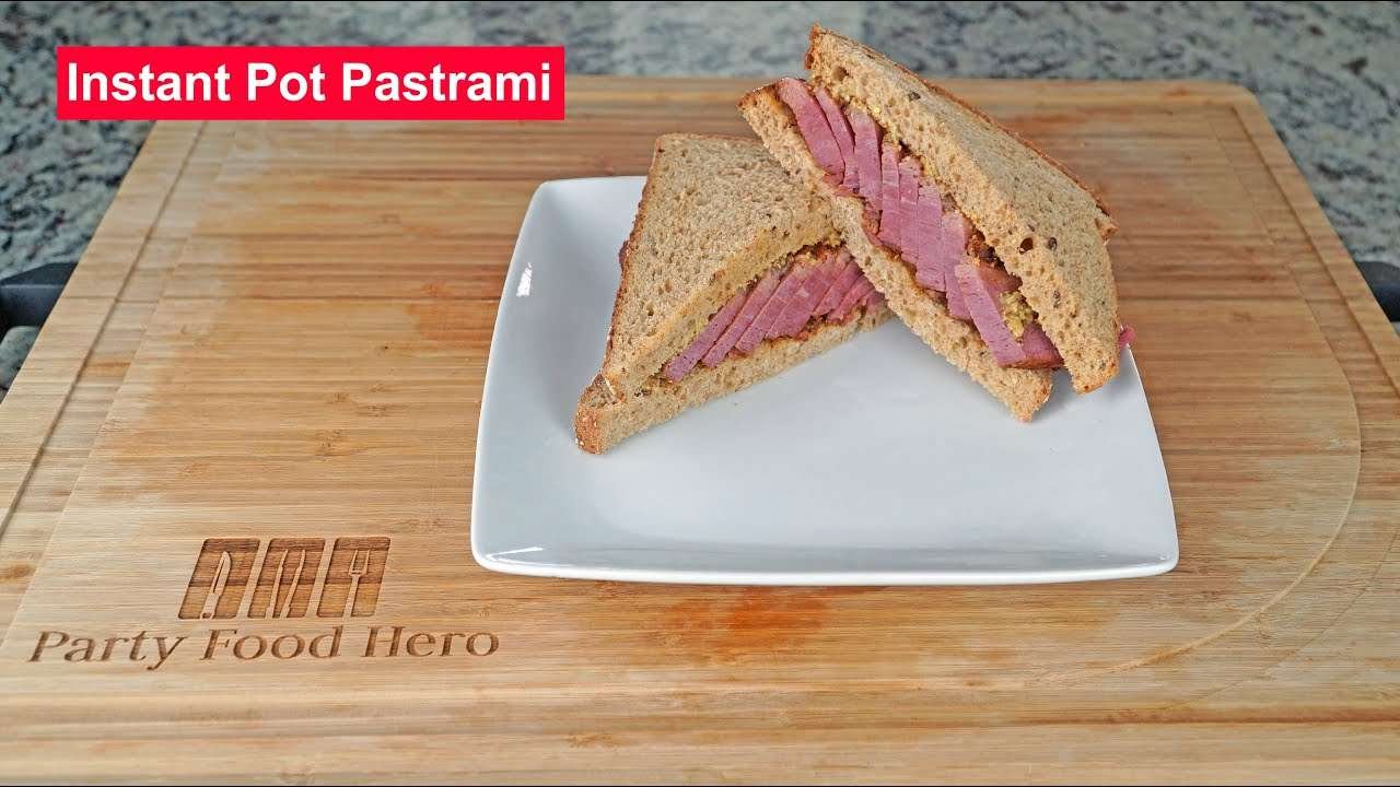 Amazing Pastrami in the Instant Pot. Smoked on the Recteq 700