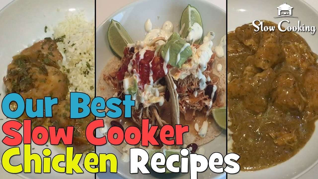 Our Best Slow Cooker Chicken Recipes