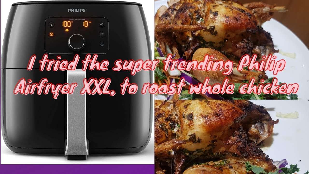 The best and healthy Roast Chicken Recipe by Fah’s Ultimate Channel II Philips XXL Air fryer