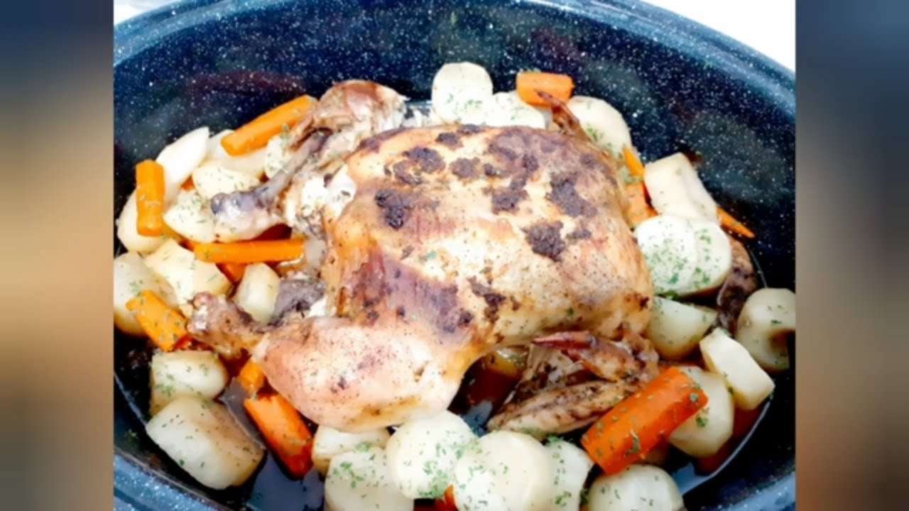 Oven Baked Whole Chicken