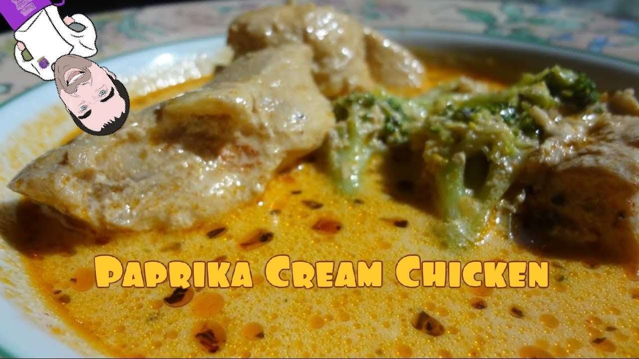 KETO ALERT!!! Paprika Cream Chicken