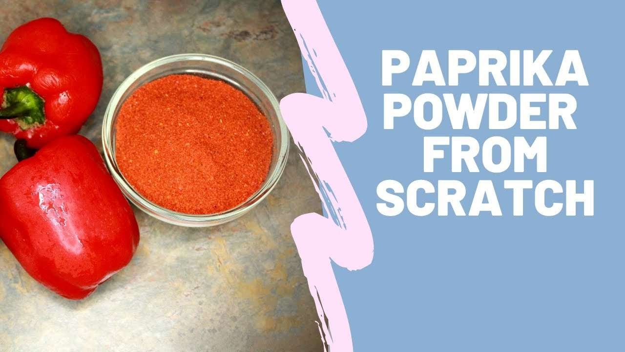 Home Made Paprika Powder