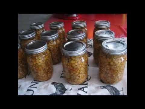 Canning: BBQ Corn Mexican Style