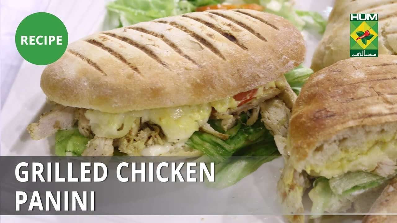 Grilled Chicken Panini Recipe | Flame On Hai | Irfan Wasti | Fast Food
