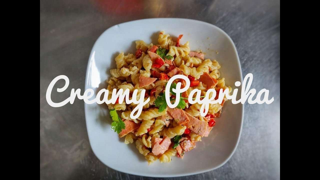 5 Minute Pasta – Creamy Paprika