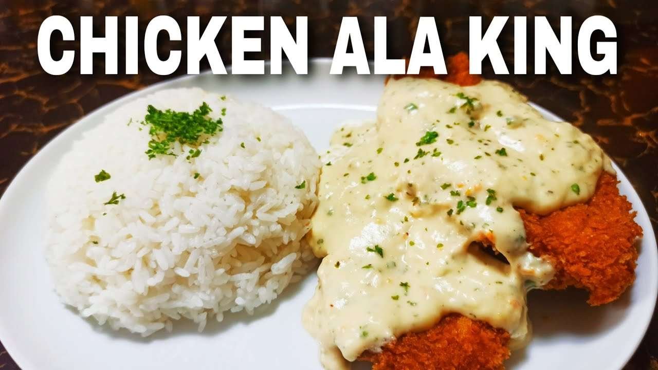 Chicken Fillet with Ala King Sauce | [Mcdonald's] How to make EASY Recipe Video #13