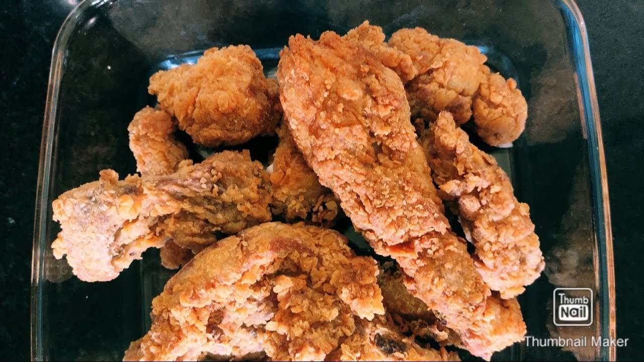 EASY KFC CHICKEN/ HOMEMADE KFC CHICKEN/ REAL KFC CHICKEN in Malayalam/ KFC CHICKEN