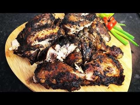 THE BEST HOMEMADE JERK CHICKEN | JAMAICAN OVEN JERK CHICKEN