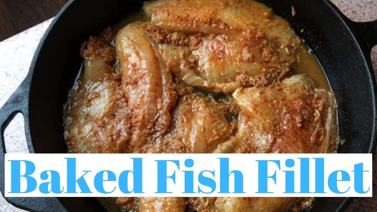 Baked Fillet Fish | Healthy Dinner With Sweet Potatoes | Easy Fish Fillet Recipe