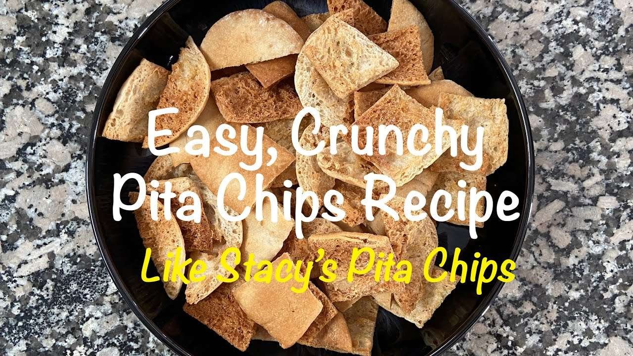 Pita Chips | Stacy's Pita Chips Recipe | Homemade Pita Chips | Easy Pita Chips | Baked Pita Chips
