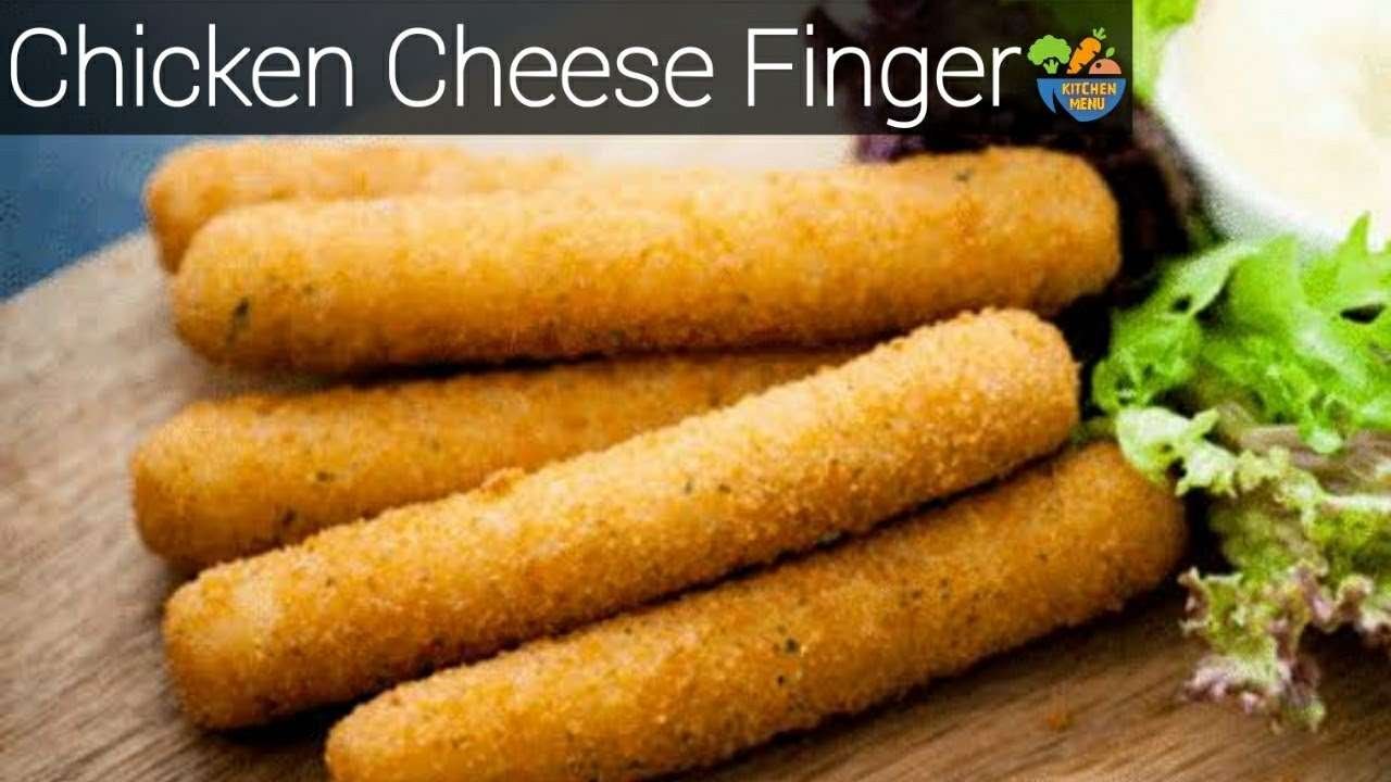 Chicken Cheese Finger Recipe by Kitchen Menu/Best Party Starter Recipe/Snacks Recipe