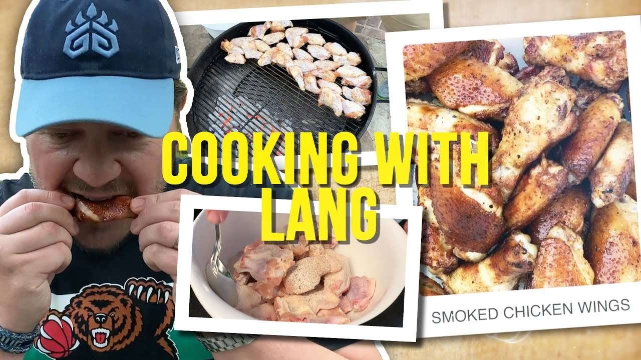 How To Make Smoked Chicken Wings w/ Seasoning Recipe | Cooking with Lang
