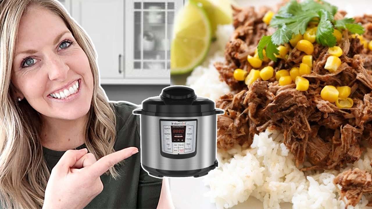 ONE POT Instant Pot Beef Barbacoa