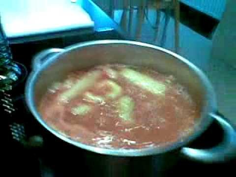 An original hungarian food . töltött paprika