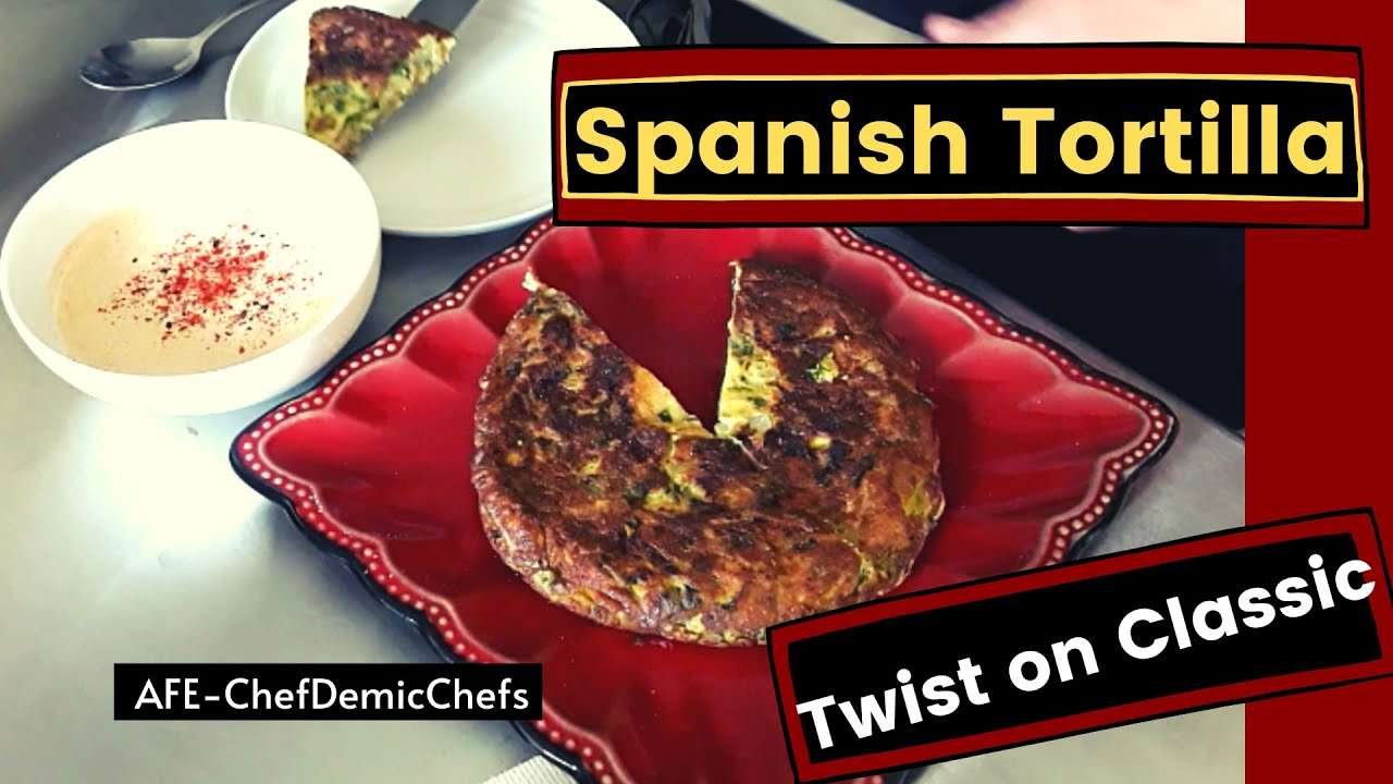 ✨✨A twist on a Spanish Tortilla.  Great Anytime!!! Chilled Smoked Paprika, Olive, and Lemon Sauce✨✨