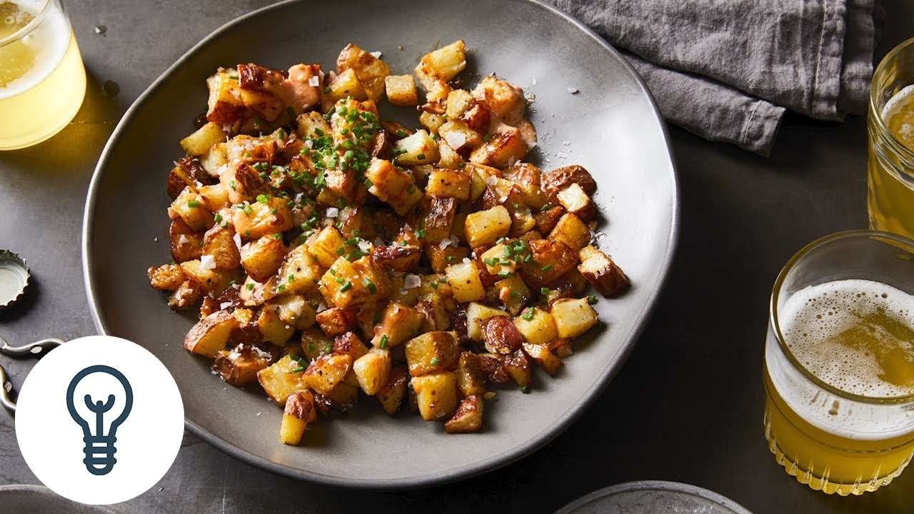 Molly Yeh's Roasted Potatoes with Paprika Mayo | Genius Recipes